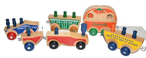 Vtg wooden holgate fairyland - wooden,